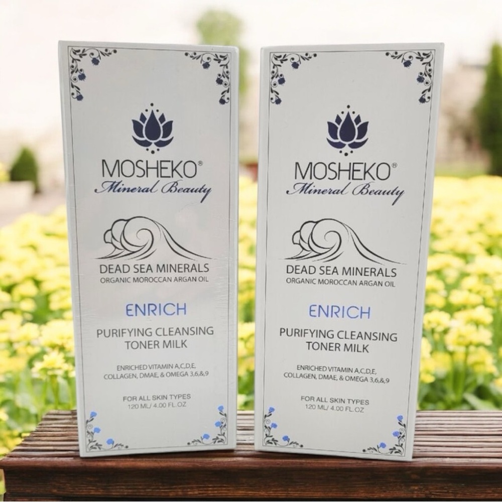 Mosheko 4oz Enrich Purifying Cleansing Toner Milk - Picture 6 of 7